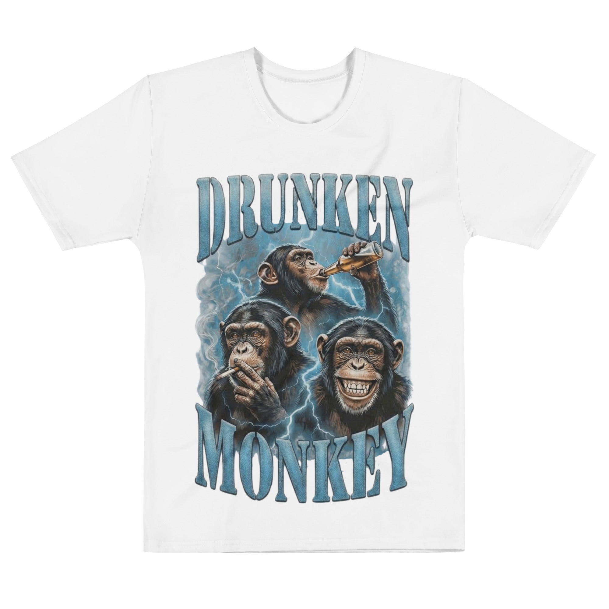 DRUNKEN MONKEY Triple Trouble Tee