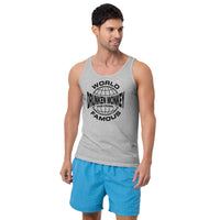 World Famous Drunken Monkey Tank Top lifestyle view - Prague party apparel