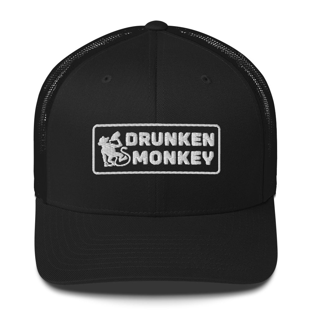 Prague Trucker Cap | Drunken Monkey Party Merch – Drunken Monkey Merch