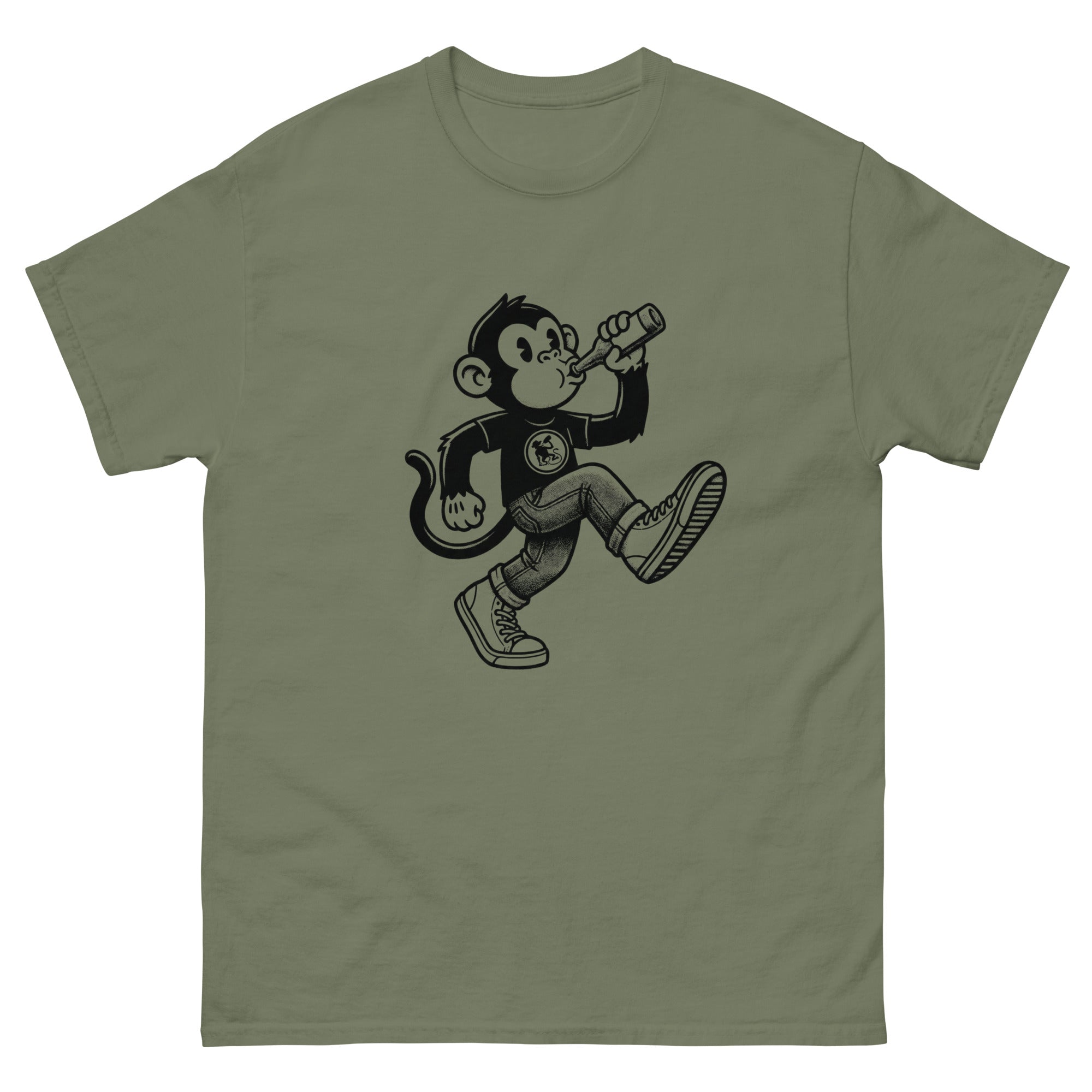 Drunken Monkey Walk of Fame Tee alternate angle - Prague merch
