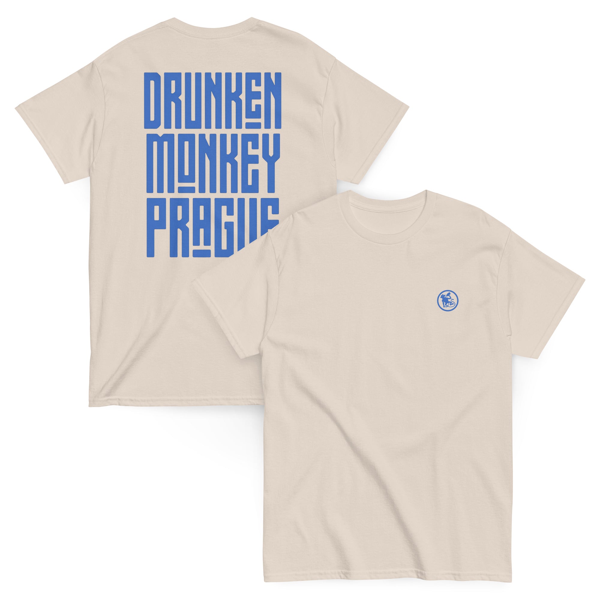 DRUNKEN MONKEY PRAGUE BOLD BACK Tee