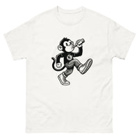 Drunken Monkey Walk of Fame Tee close-up - Prague pub crawl merch