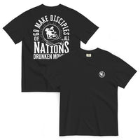 Disciples of All Nations Drunken Monkey Tee front view - Prague merch