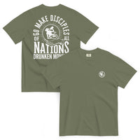 Disciples of All Nations Drunken Monkey Tee detail view - Prague merch