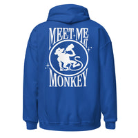 Drunken Monkey Stay Wild Hoodie back view - Prague party hoodie